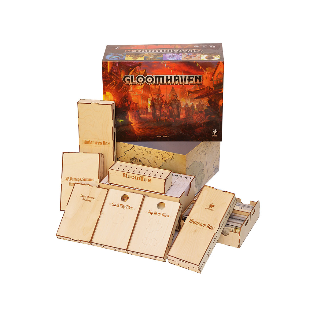 Rangement pour Boîte LaserOx - Gloomhaven