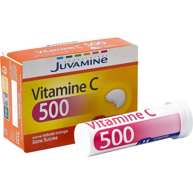 Complément alimentaire Juvamine Vitamine C - Boîte de 30 comprimés