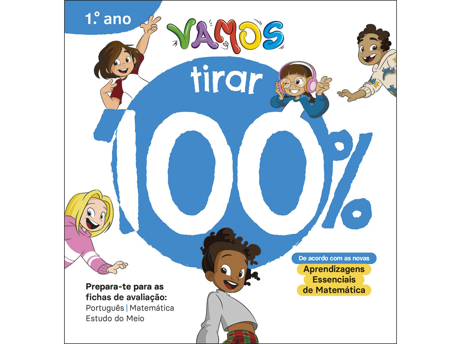 LIVRO VAMOS! - VOU TIRAR 100% 1.º ANO