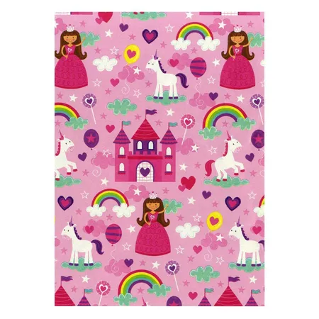 Idena Geschenkpapier 2 m x 70 cm, 1 Rolle, 10-fach sortiert