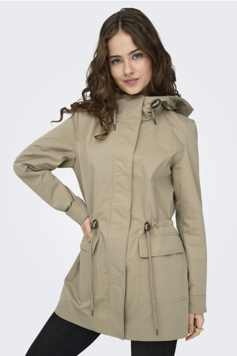 Only taupe dames jas