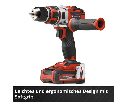Accuschroefboormachine met enkelvoudige boorkop Einhell Power-X-Change TP-CD 18/80 Li BL, zonder accu en lader