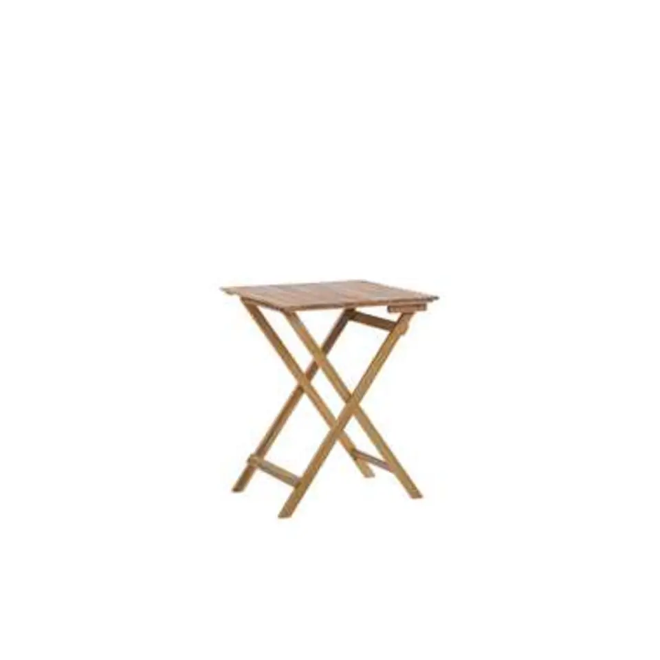 TERNI - Bistroset voor 2 - Lichte houtkleur - Acaciahout