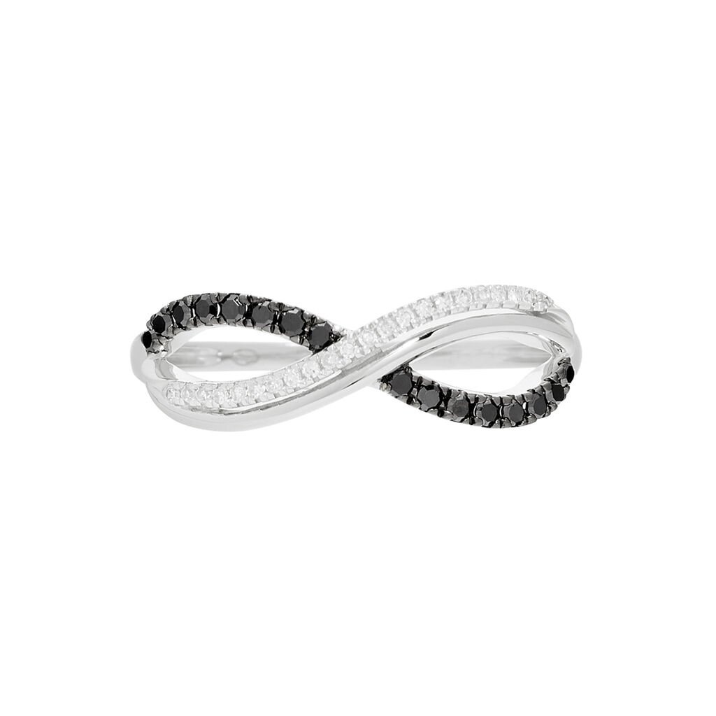 Bague Rejane Or Blanc Diamant
