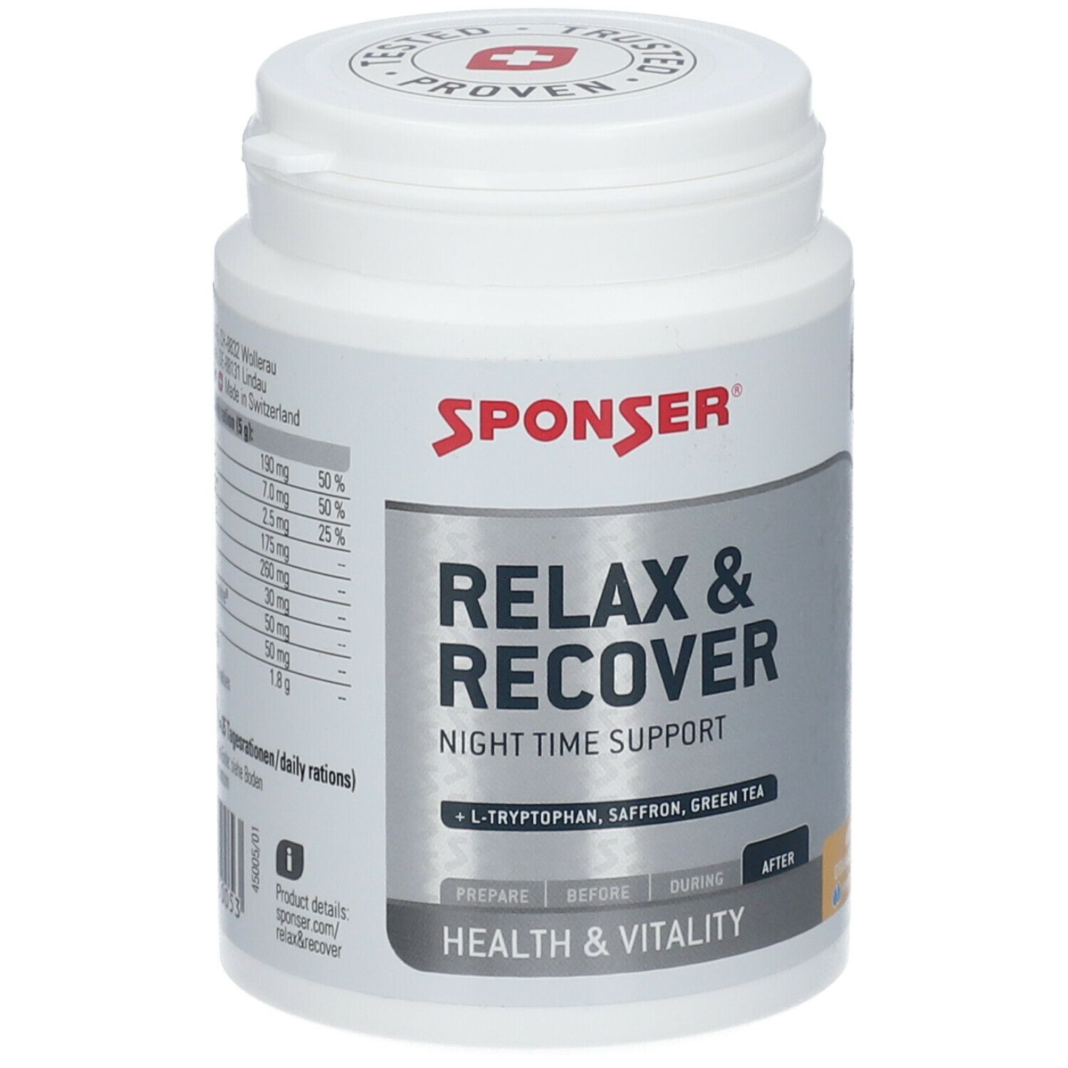 SPONSER® RELAX & RECOVER