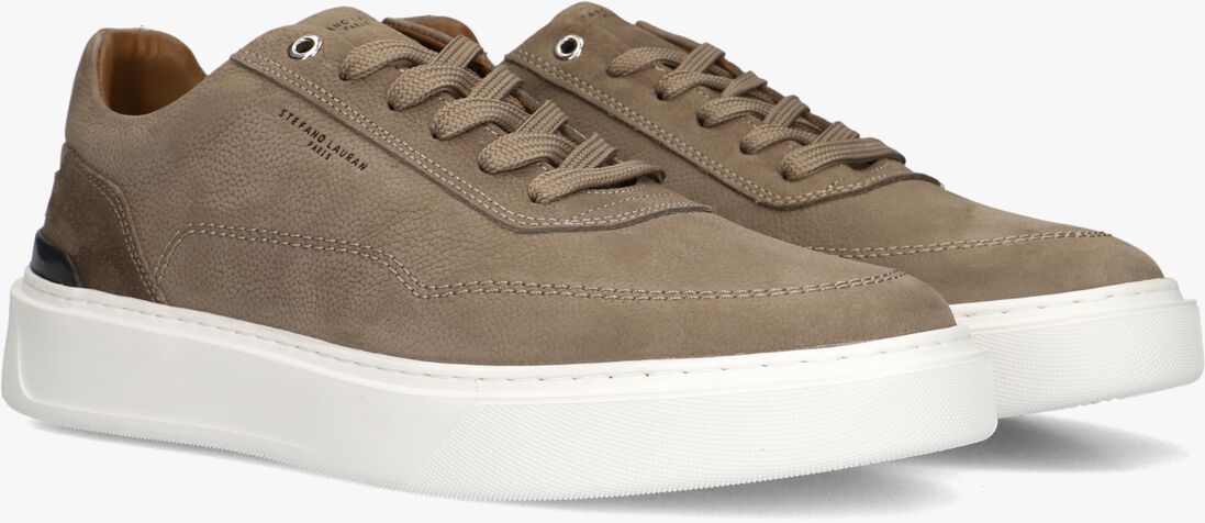 taupe stefano lauran lage sneakers star 001