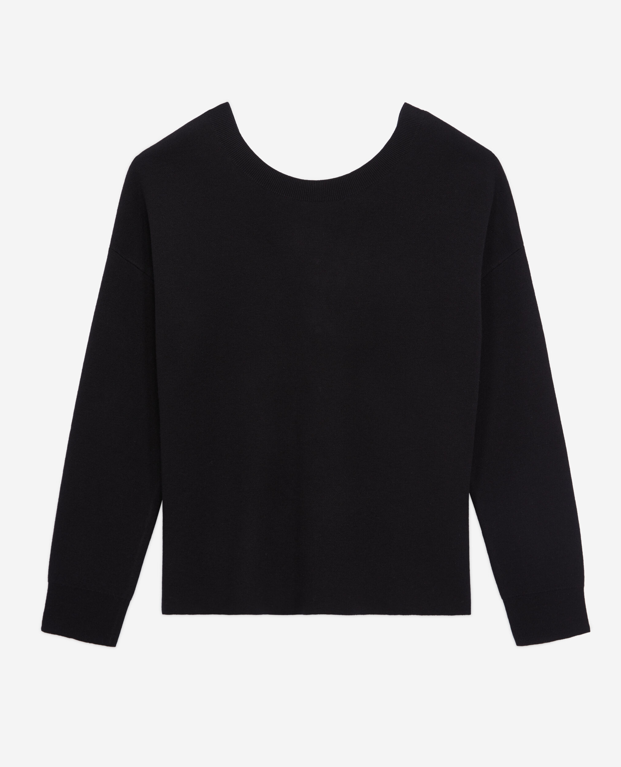 Pull avec boutonnage dans le dos