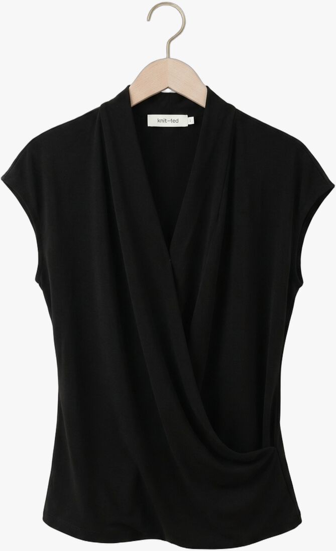 zwarte knit-ted vest jet