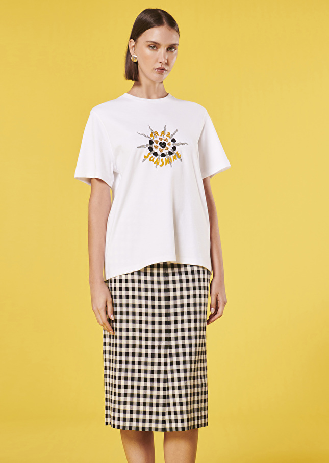 T-Shirt Tarasunblanc en coton