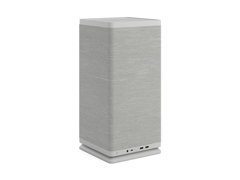 Fractal Design PC-Gehäuse Mood Grau Kompaktes Mini-ITX Gehäuse mit stilvoller, moderner Optik