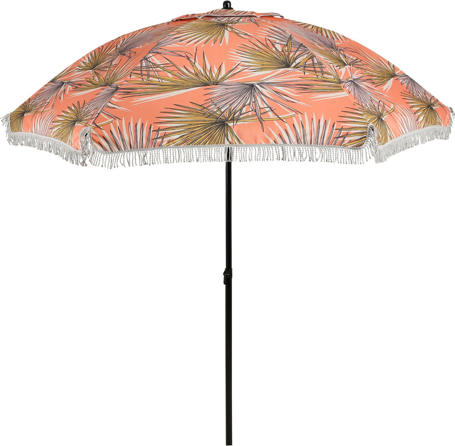 In the Mood Collection parasol Rissy oranje / groen 30+UV D 220 cm