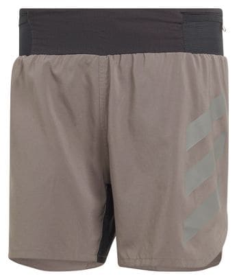Short adidas Terrex Agravic 5in Marron Homme