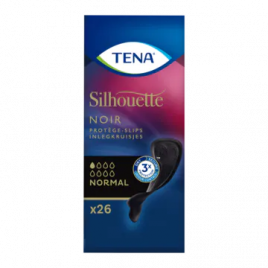 Tena Silhouette zwart inlegkruisjes