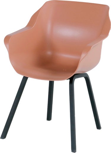 Hartman kuipstoel Sophie Element roze / zwart