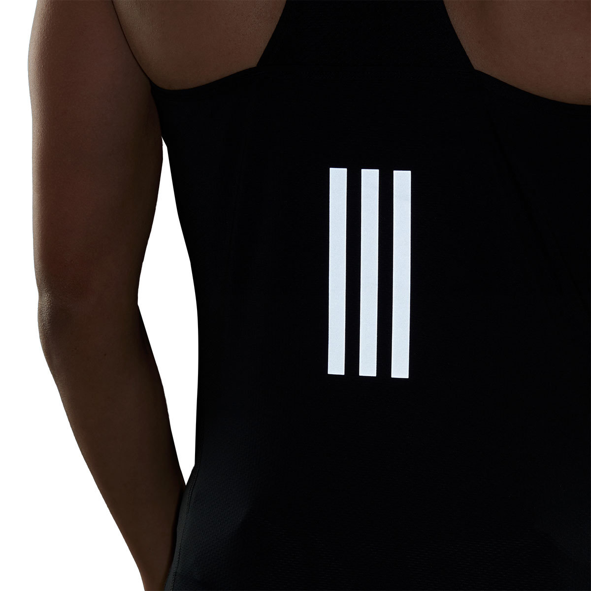 adidas OTR Tank Hardloopshirt Zonder Mouwen Zwart Dames