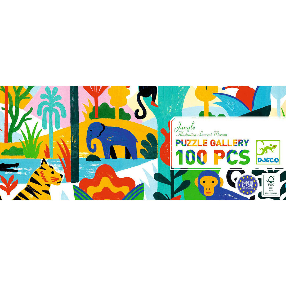 Djeco puzzel jungle - 100st