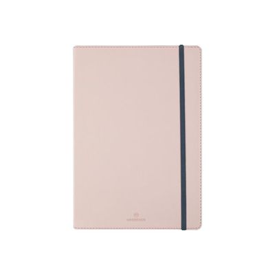 Oberthur Carmen - Carnet de notes rigide - A5 - ligné - 200 pages - blush