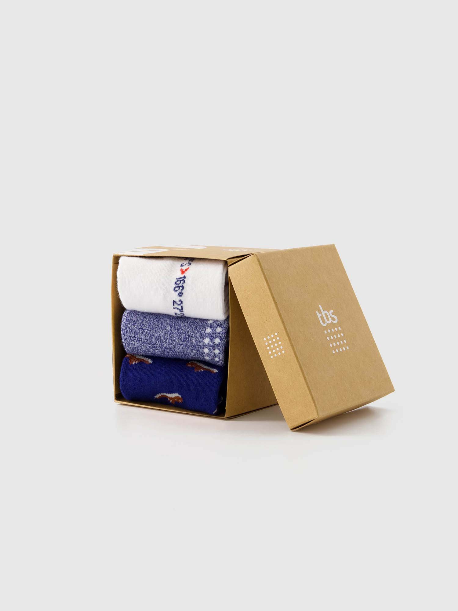 Chaussettes Homme Mi-Mollet Pack de 3 Paires