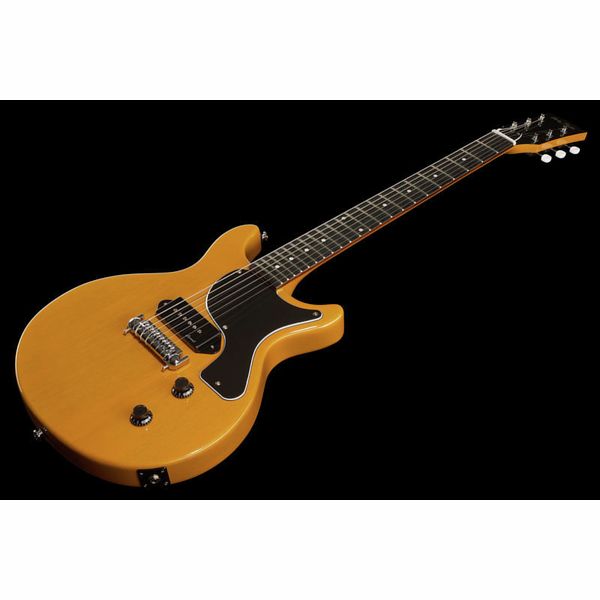 Harley Benton DC-Junior TV Yellow Bundle