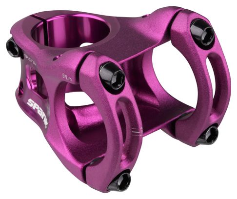 Potence Spank Split 0° 31.8 mm Violet