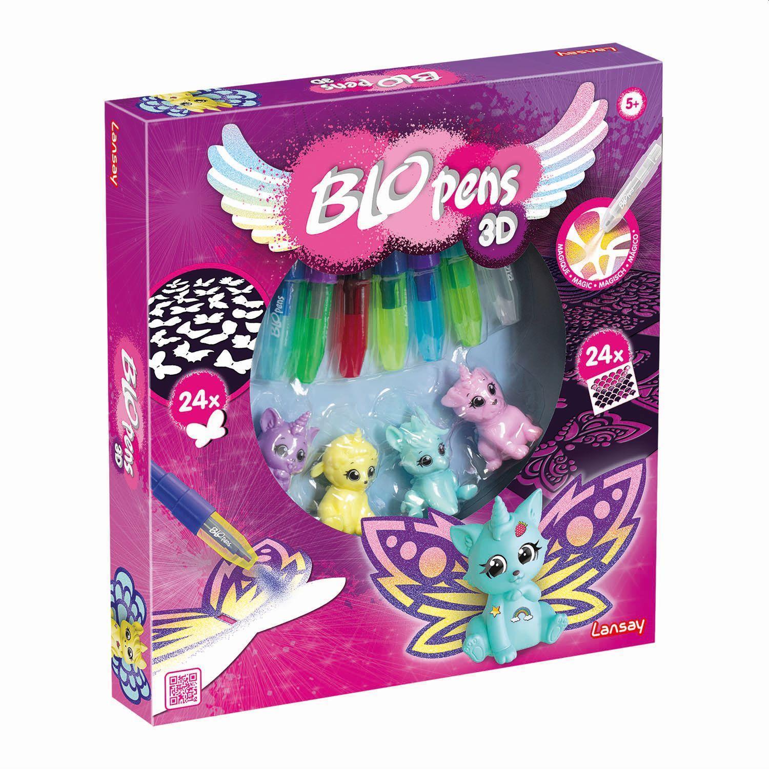 BloPens - Sprühstifteset 3D Tiere