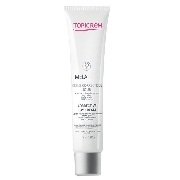 Mela Creme Correctrice Jour Spf20 Peaux Sensibles 40ml Mela Taches Pigmentaires Topicrem