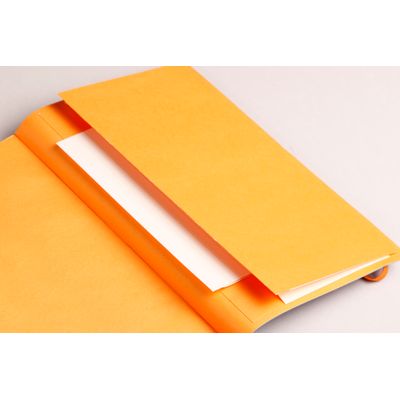 Rhodia Goalbook - Carnet souple A5 - 224 pages numérotées - petits carreaux - noir