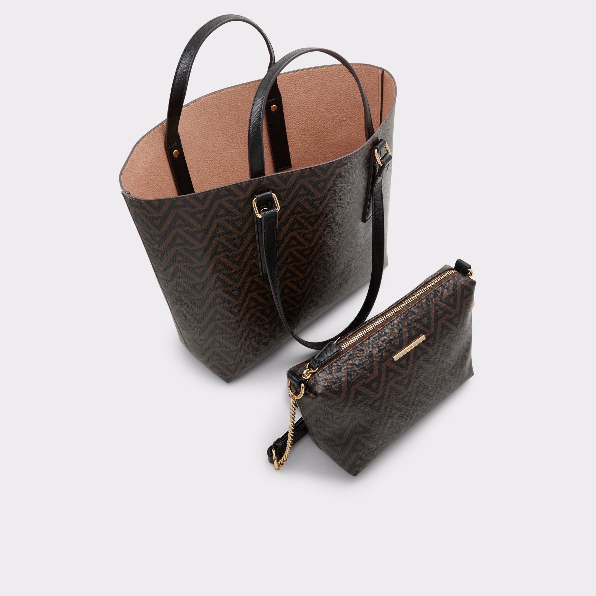 Cibriannx Brown Multi Women Tote Bags