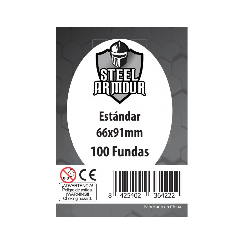 Steel Armour - 100 sleeves Standard - 66x91 mm