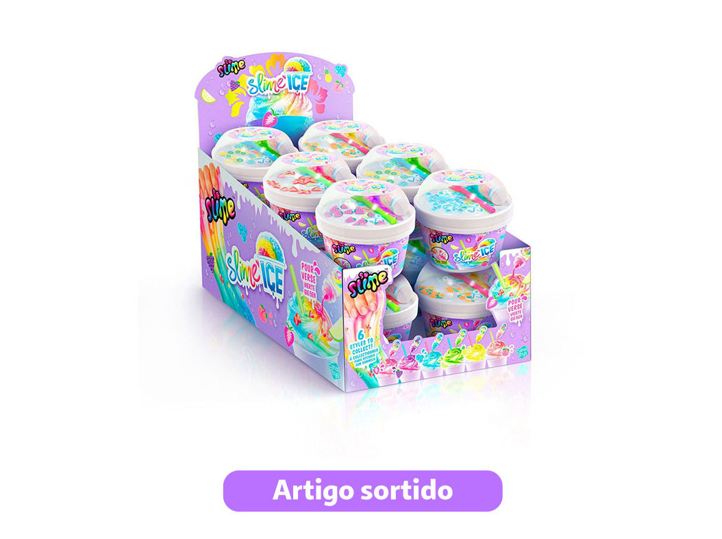 SLIME ICE - GELADO SLIME MODELOS SORTIDOS