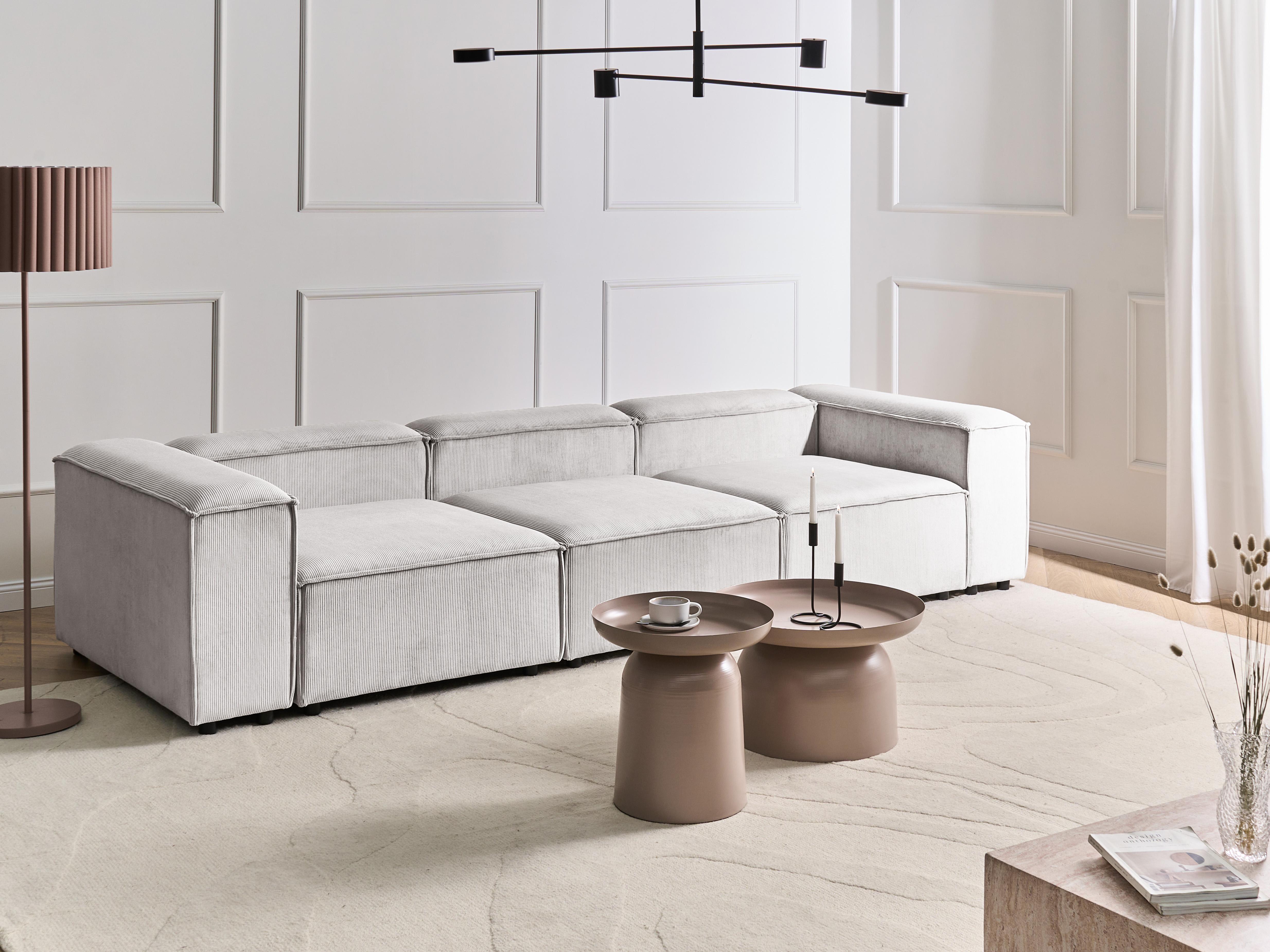 Modulaire bank 3-zits ARDAL Corduroy Gebroken wit