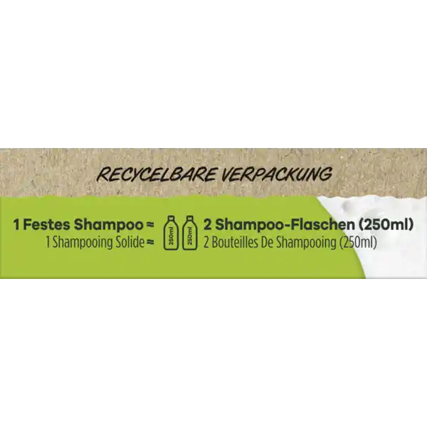 Reparatur Festes Shampoo Avocado-Öl