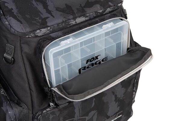 Sac à Dos Voyager Camouflage Fox Rage (Incl. 5 Boîtes à Leurres)