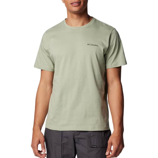T-shirt COLUMBIA RAPID RIDGE BACK GRAPHIC TEE II SAFARI/BUTTON BADGE