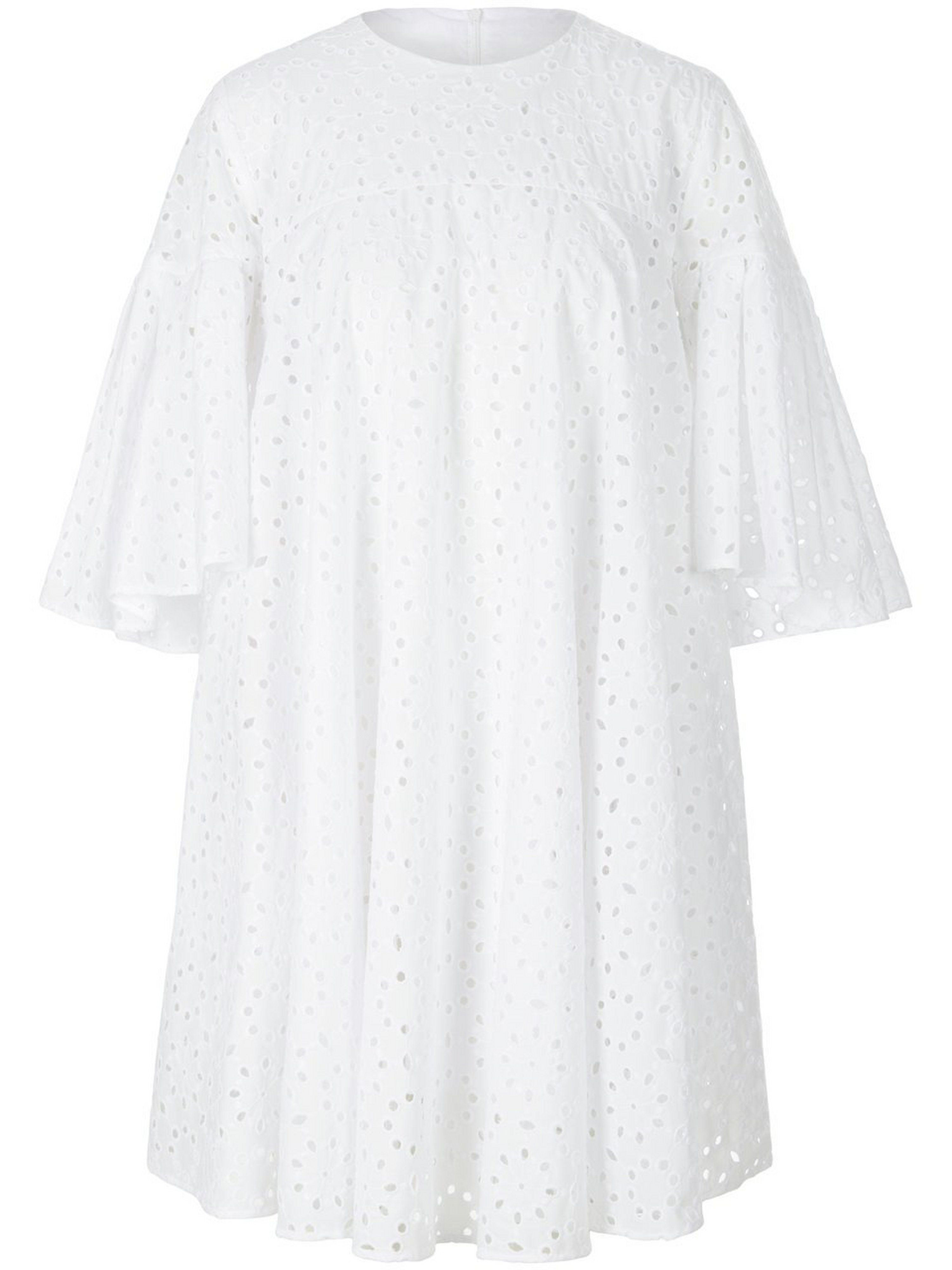 Kleid mit Lochstickerei