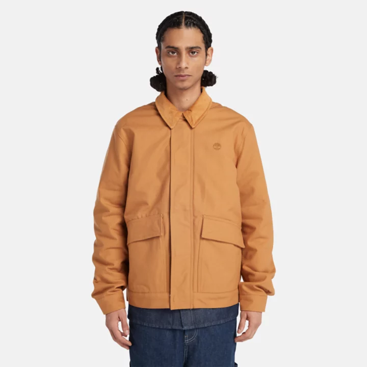 Jaqueta Strafford Isolante Masculina na Cor Amarela Escura