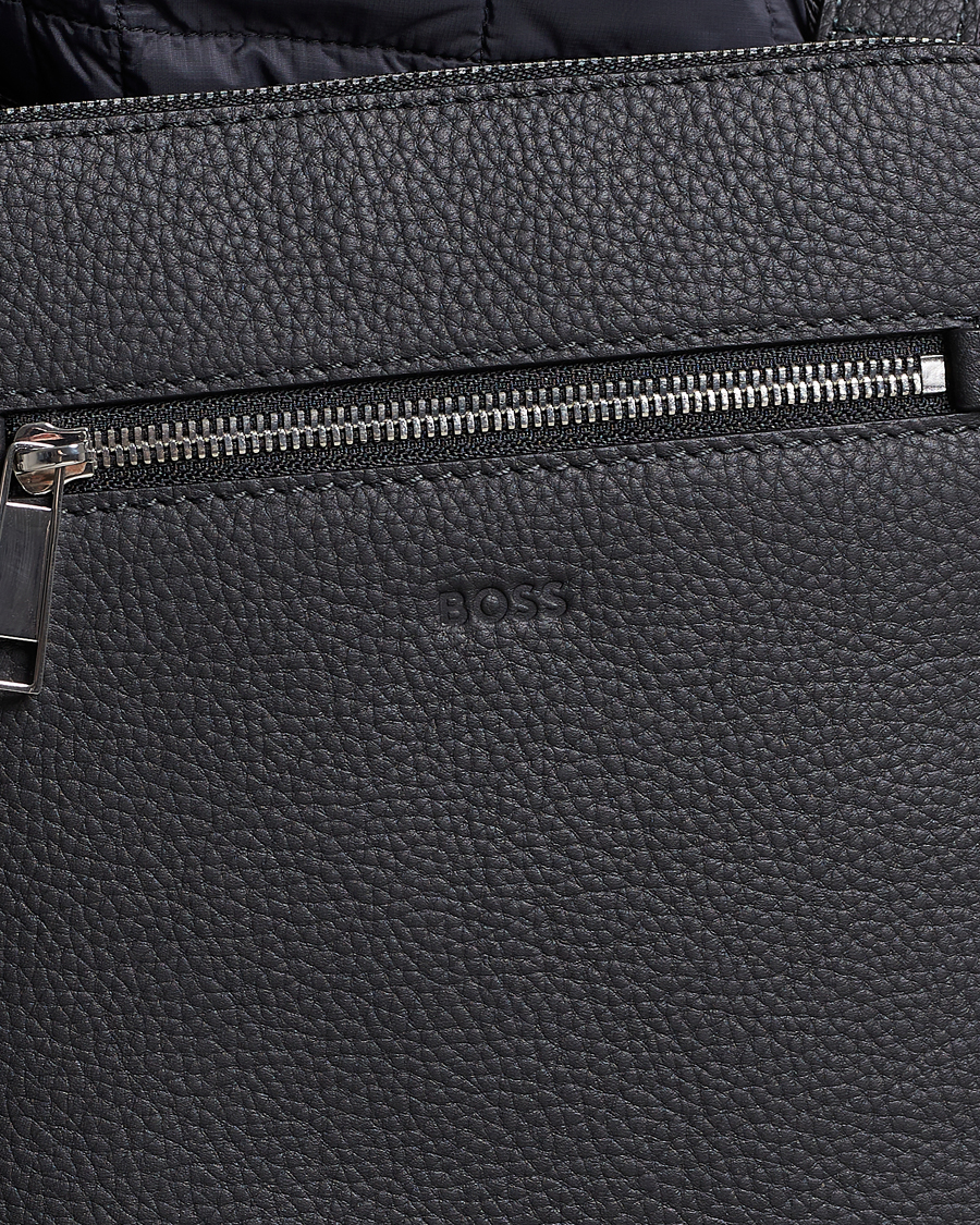Crosstown Leather Bag Black