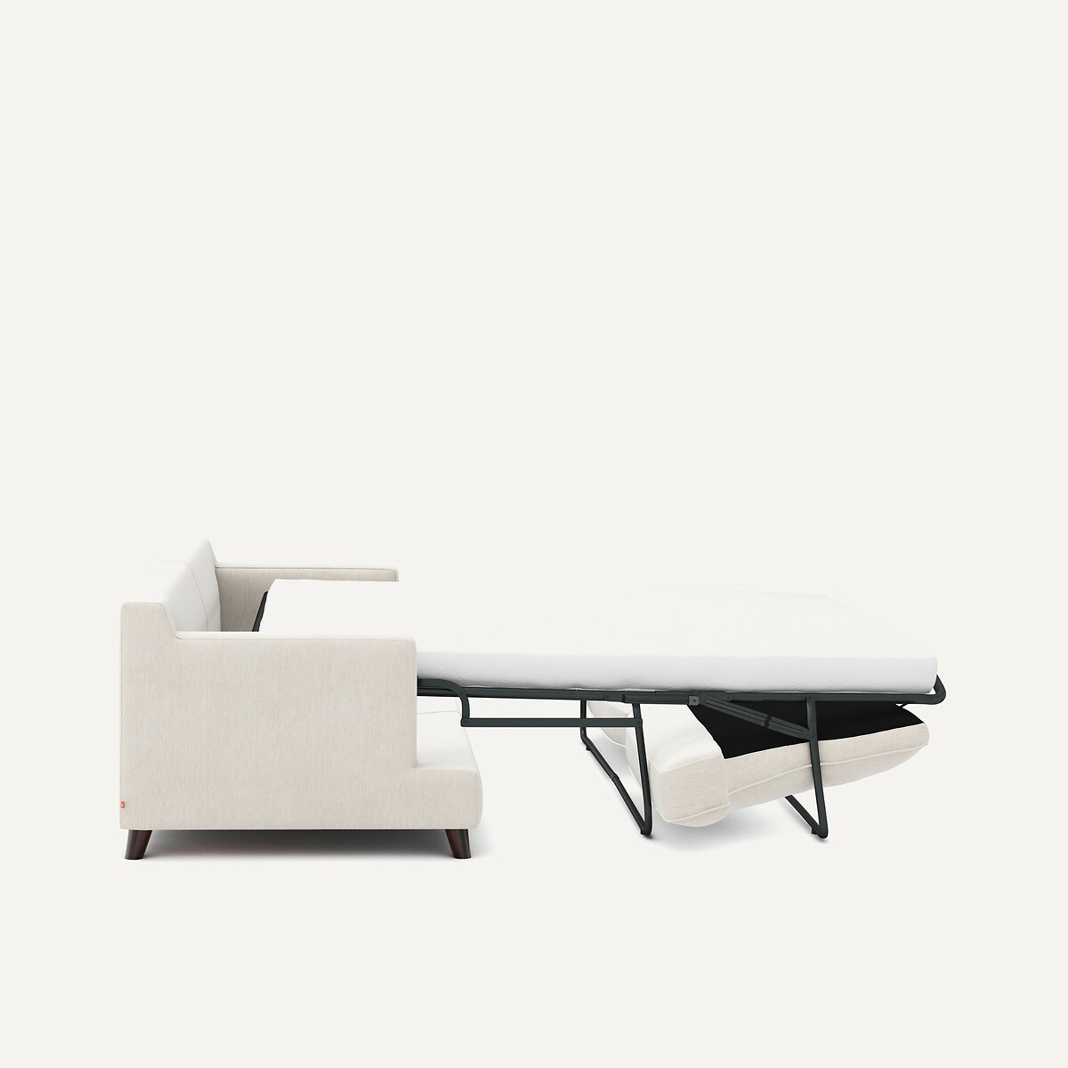 AM.PM<br>Sofá-cama de veludo chenille, Alwine