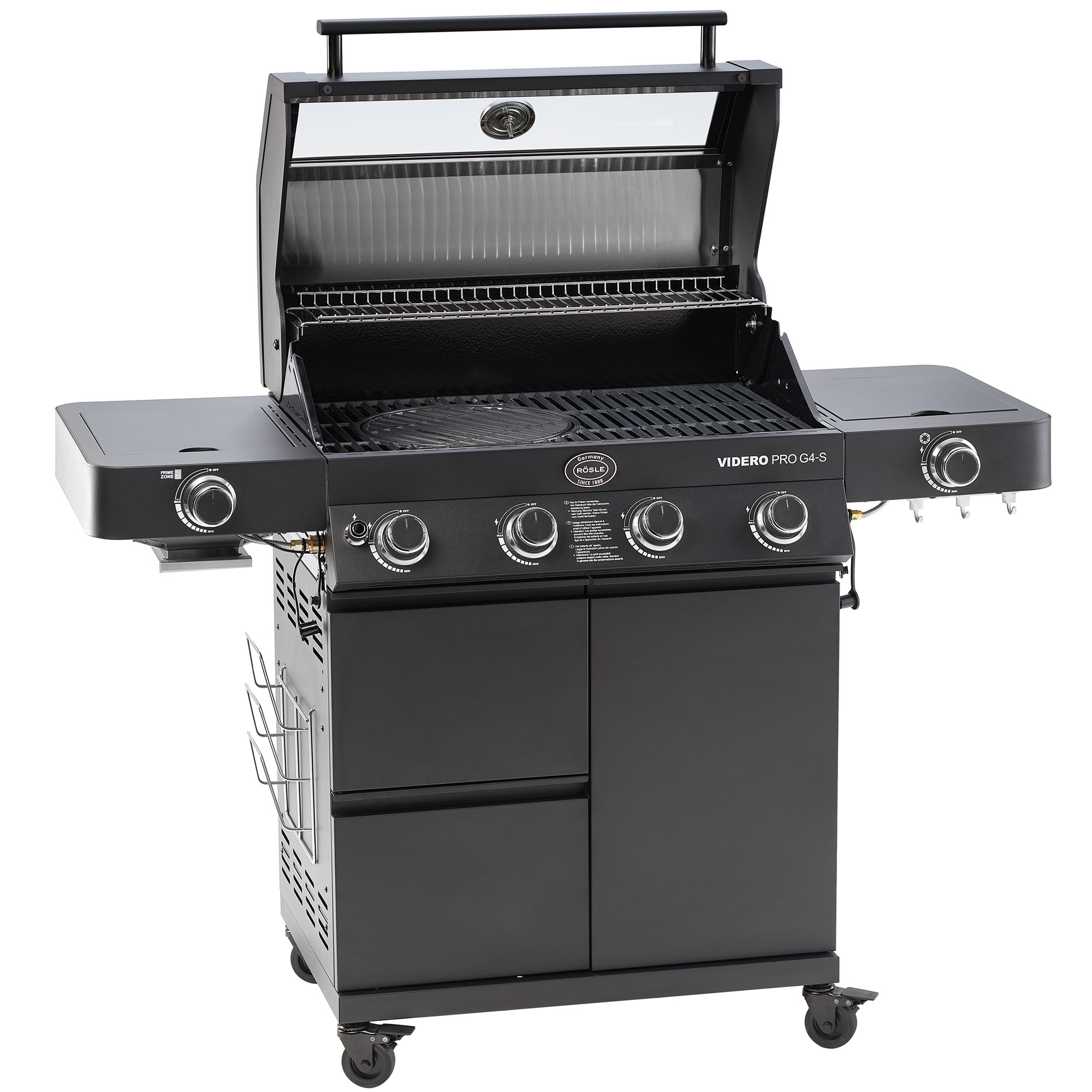 Gasgrill BBQ-Station VIDERO PRO G4-S VARIO+ 50mbar