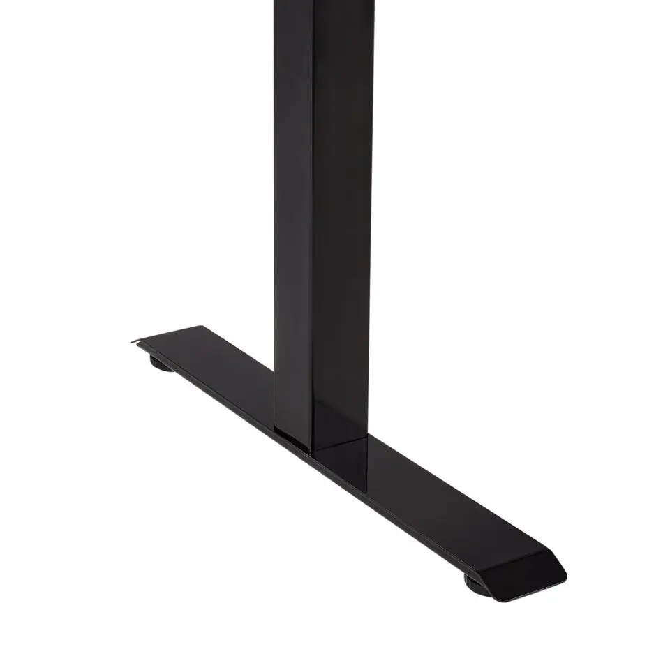 DESTINES - Sta-bureau - Zwart/Lichtbruin - 120 x 72 cm - Vezelplaat