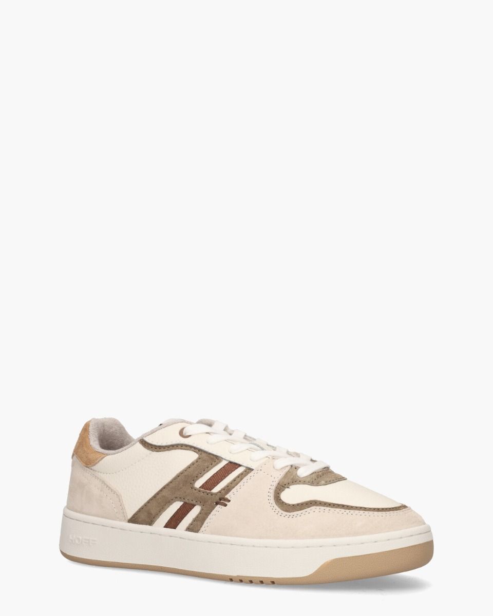 Hoff Trocadero Off-White/Bruin Herensneakers