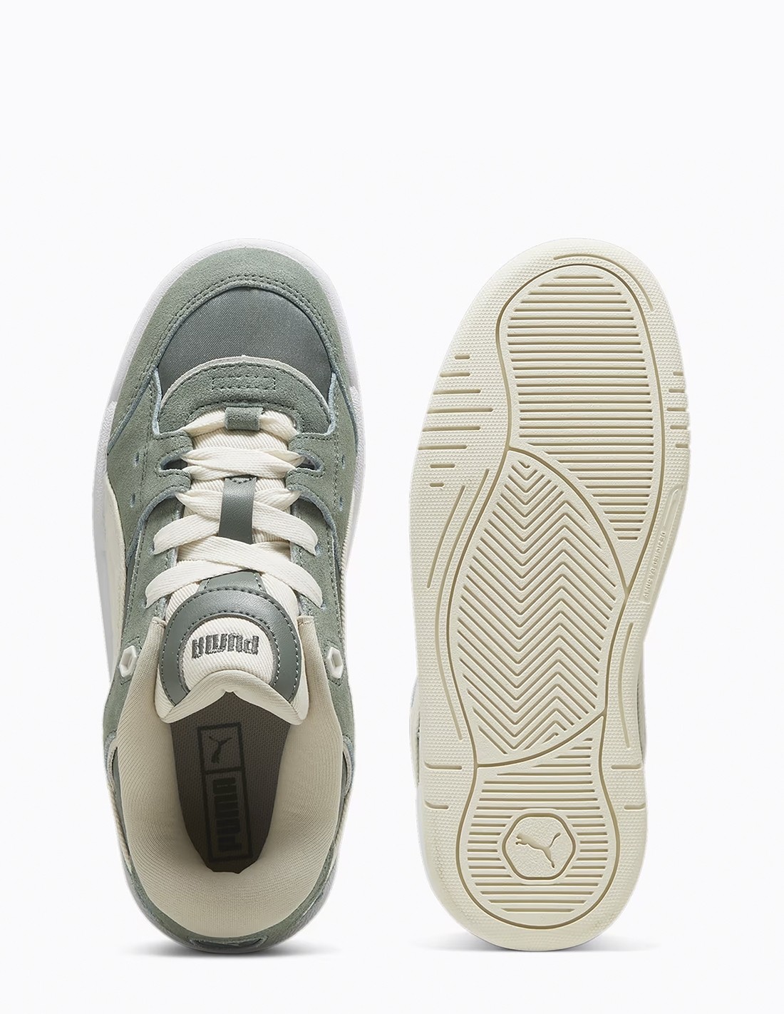 puma Sneakers Femme 180 Corduroy Vert/Blanc