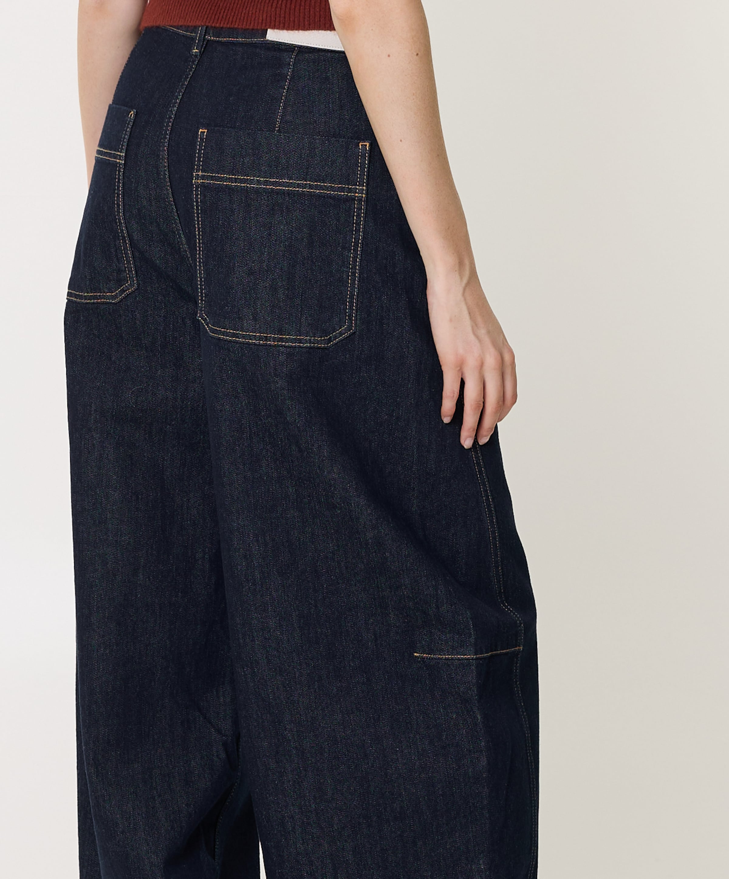 Denham MAKI RINSE dames jeans blauw