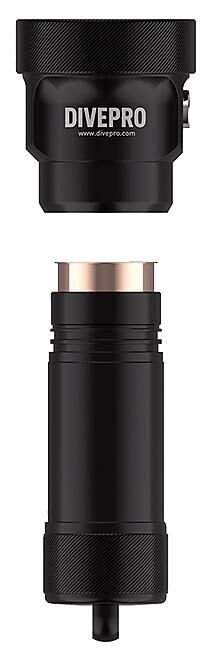 DIVEPRO - PHARE DE PLONGEE MULTI FONCTION M35