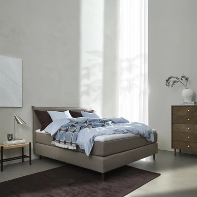 Nocturne Elegant inkl. topmadras, 160 x 200 cm kontinentalseng