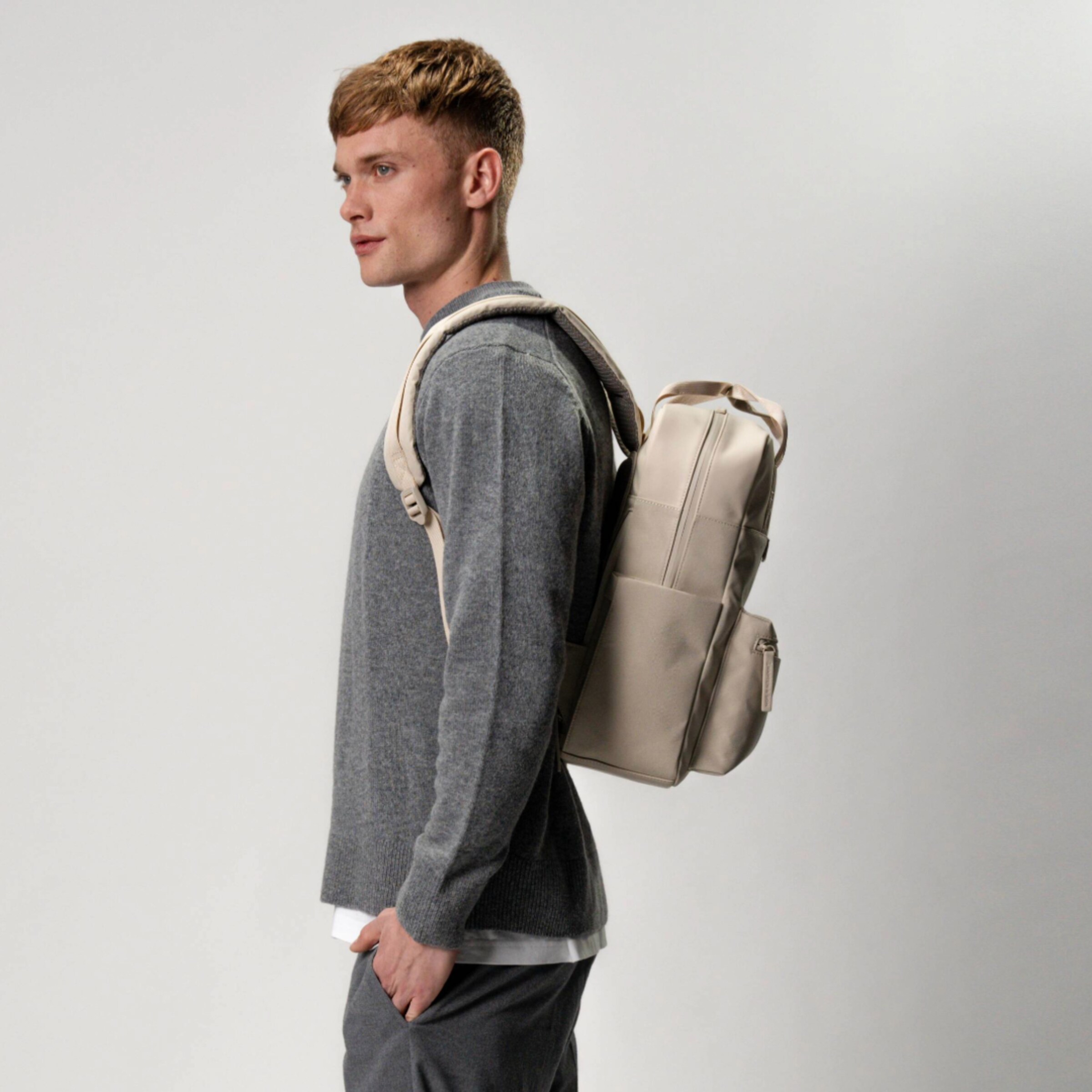 Bergen Pro Diaper Backpack Sandstone