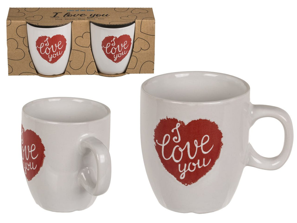 Conjunto 2 Canecas - I Love You