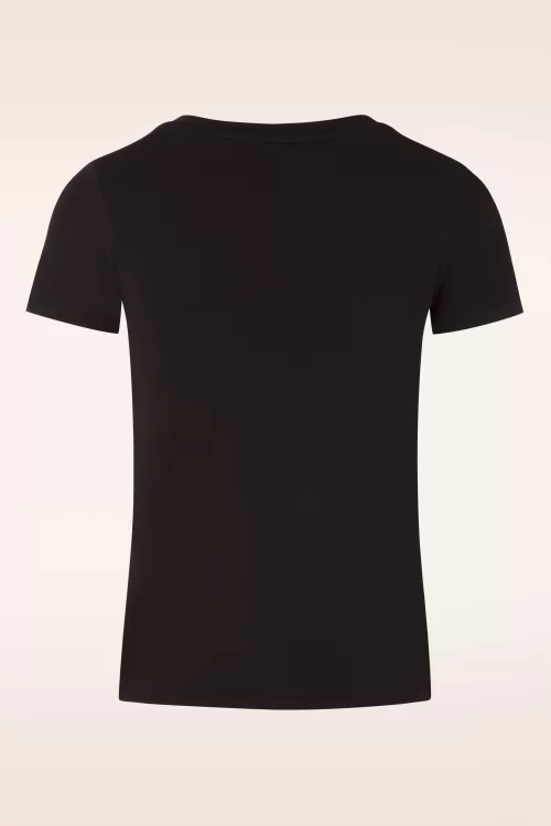 Queen Kerosin Klassiek Tune Up T-shirt in zwart