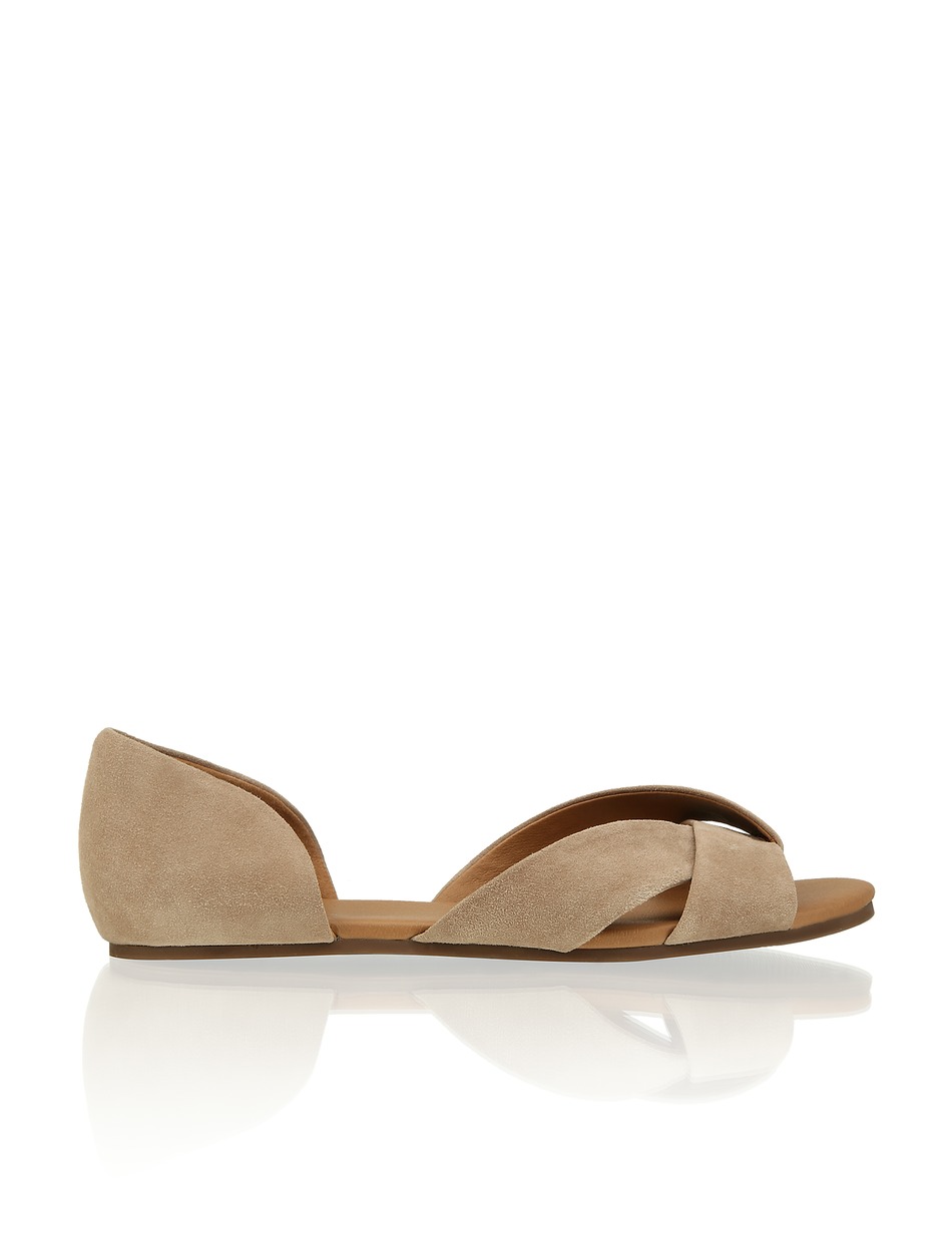 Veloursleder Klassische Sandalen