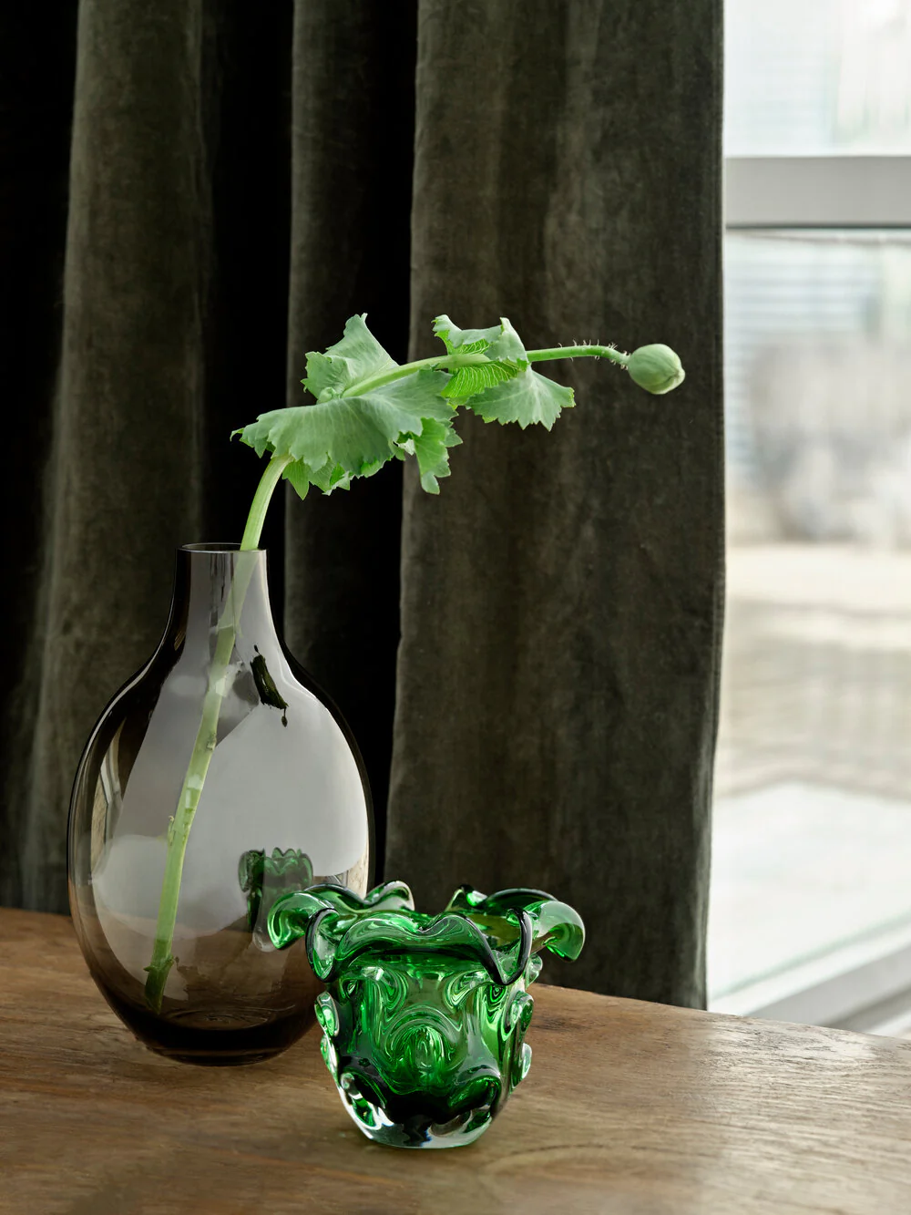 Bahne Interior  Tulip vase - grøn